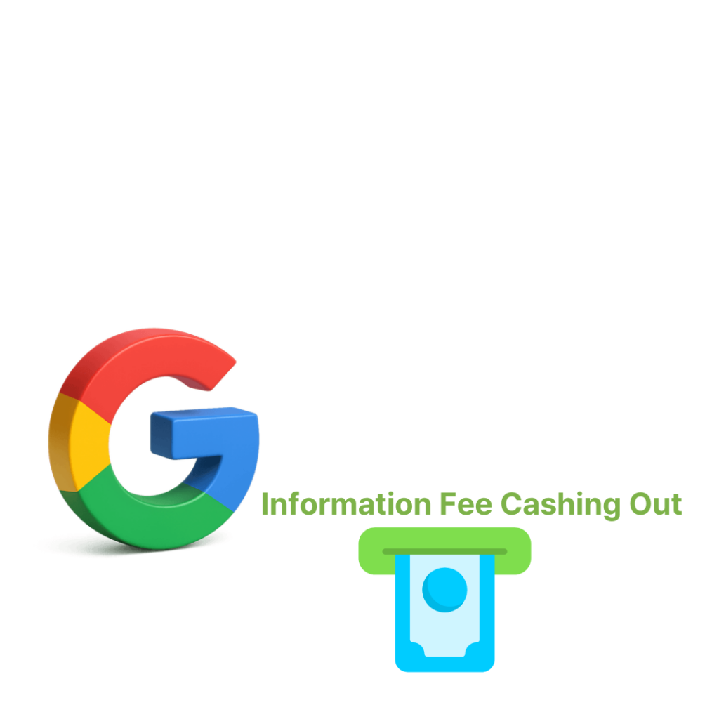 Google Information Fee Cashing Out